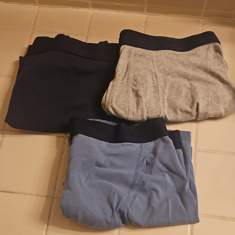 Men's Boxer Briefs in Black, Gray, and Blue